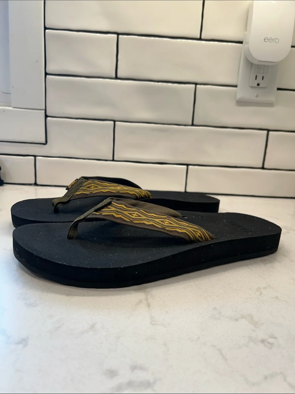 Teva Men's Reflip Flip Flop - Quincy Dark Olive Size 11 NEW
